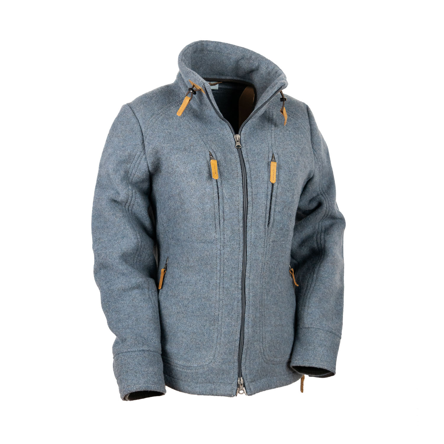 hellblaue Lodenjacke für Damen hellblaue Damenjacke aus Loden