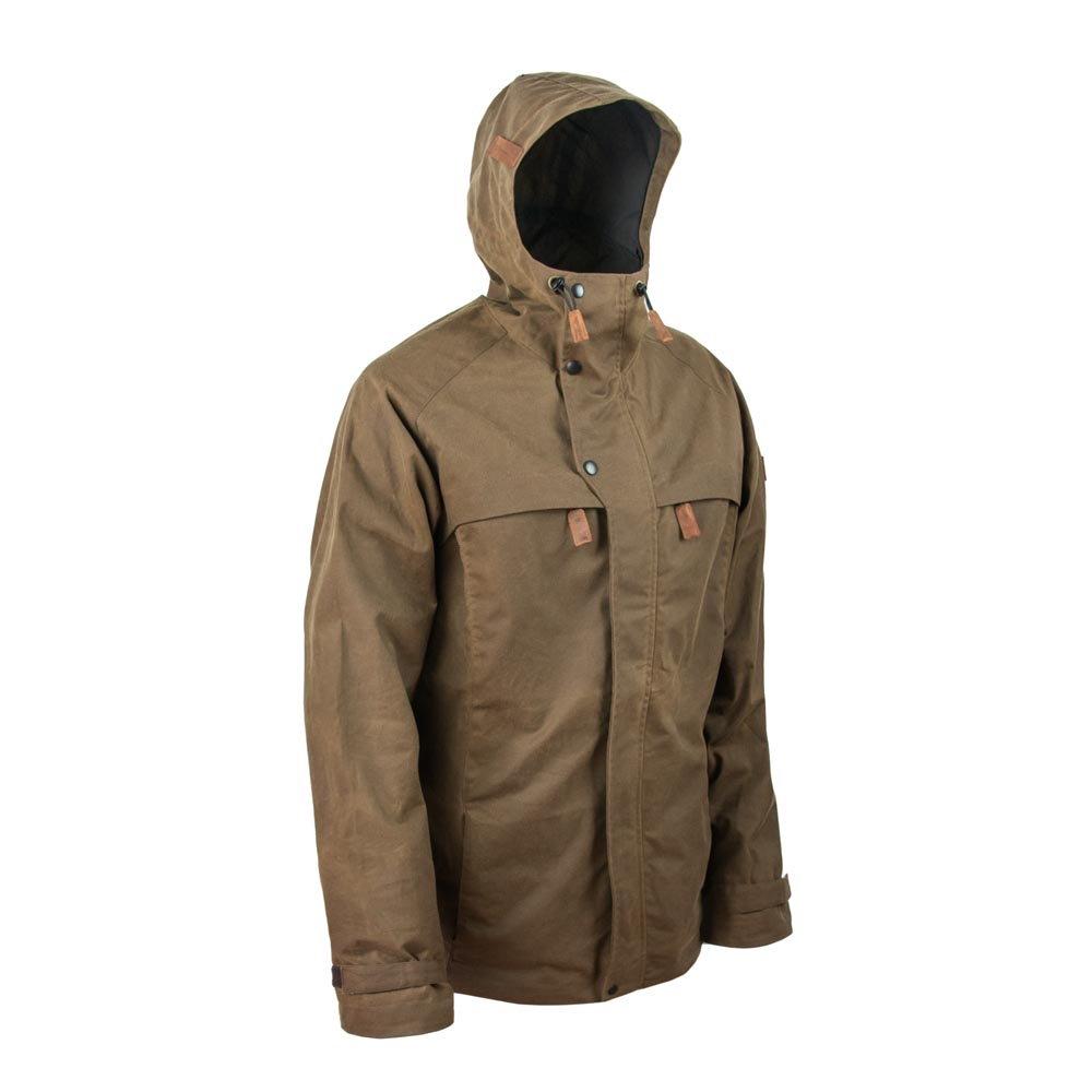 STEINKAUZ Wachsjacke "Regensegen", Khaki STEINKAUZ Wachsjacke "Regensegen", Khaki