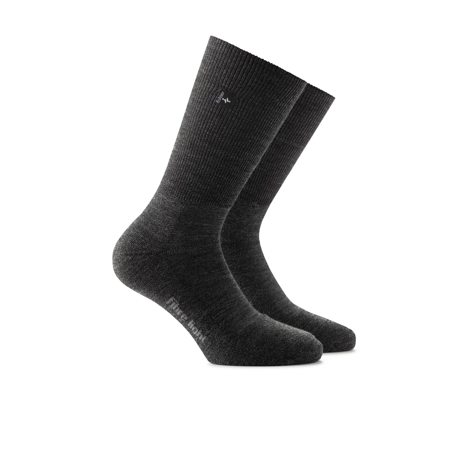 Rohner Socke Fibre Light SupeR, anthrazit-grau