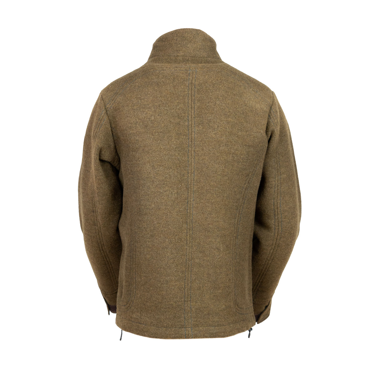 Lodenfleecejacke, hellbraun hellbraune Fleecejacke aus Loden