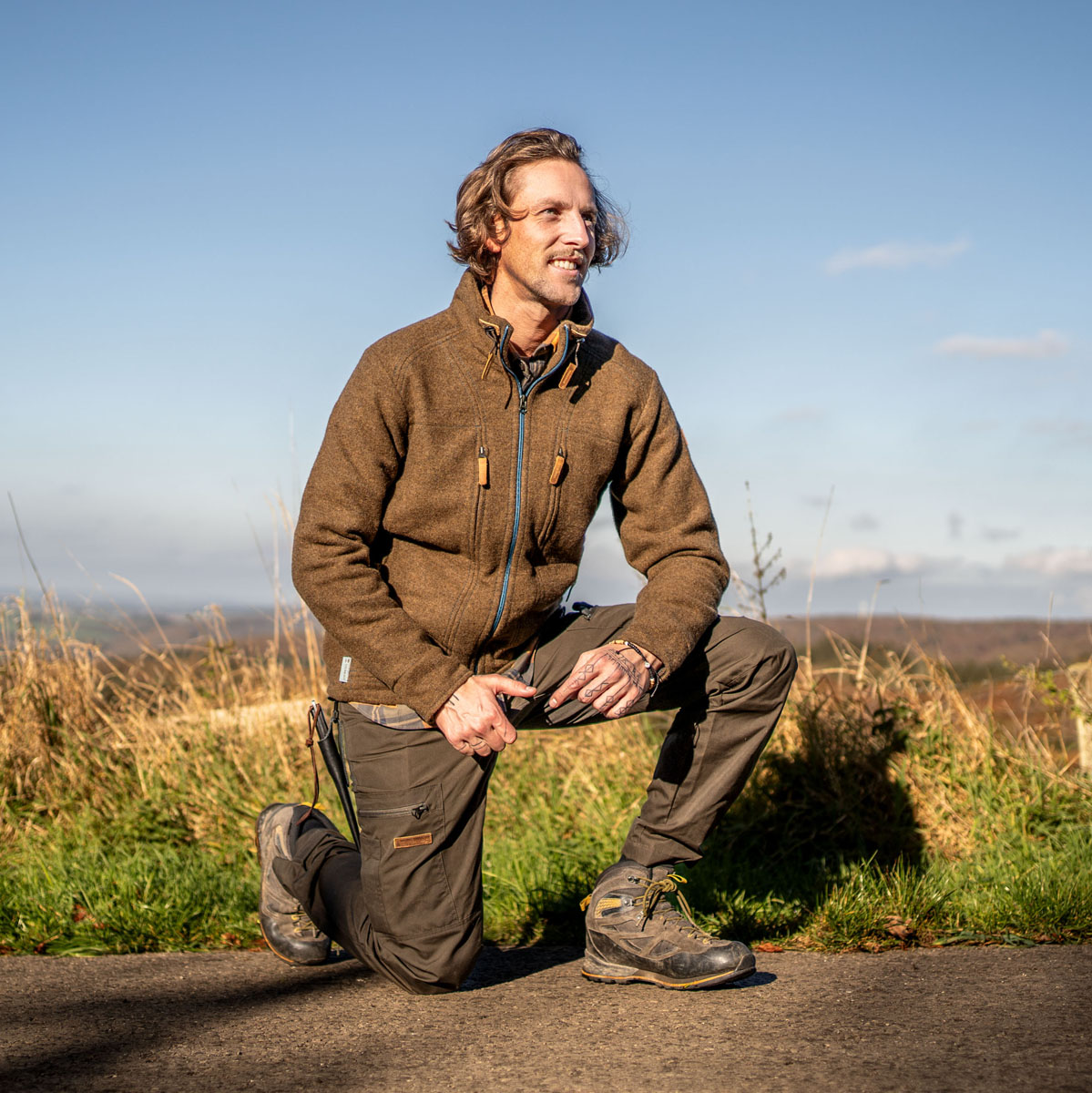 Kragenhuber Lodenfleecejacke