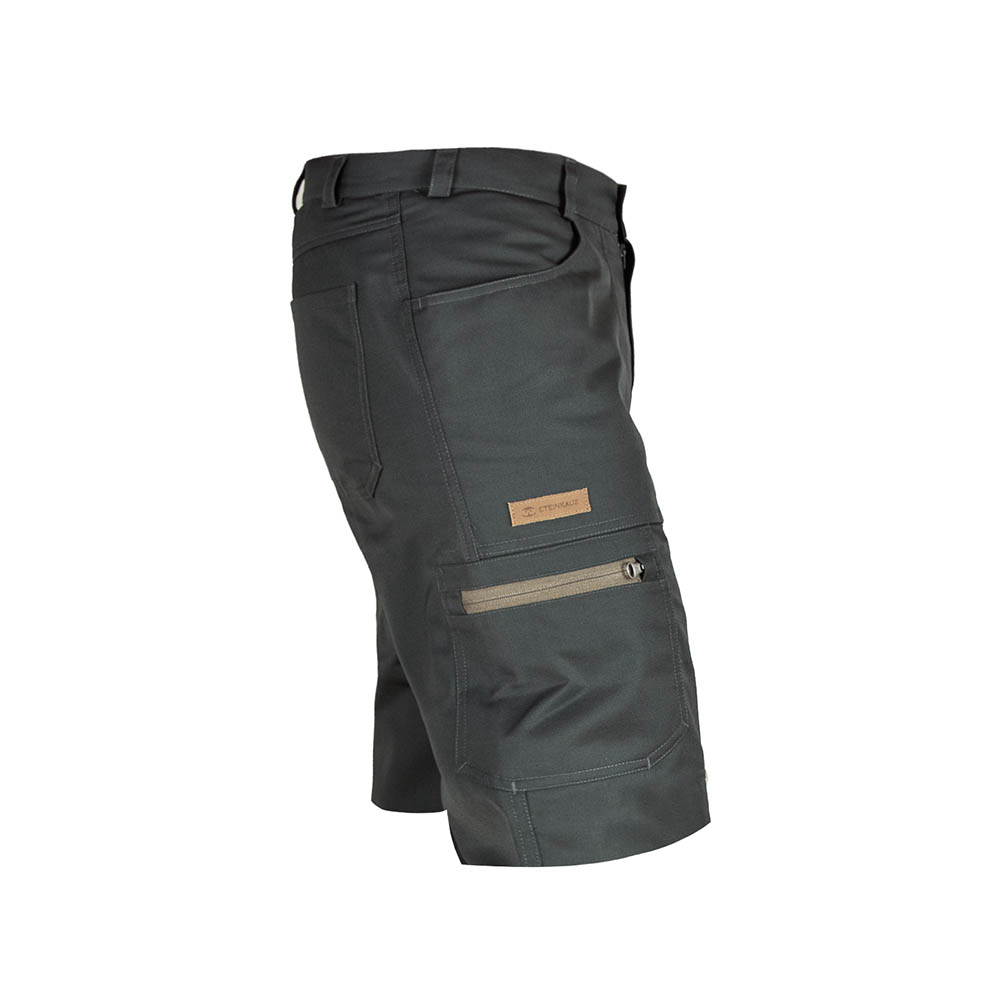 Herren-Outdoorshorts "Halbbux“, Anthrazit