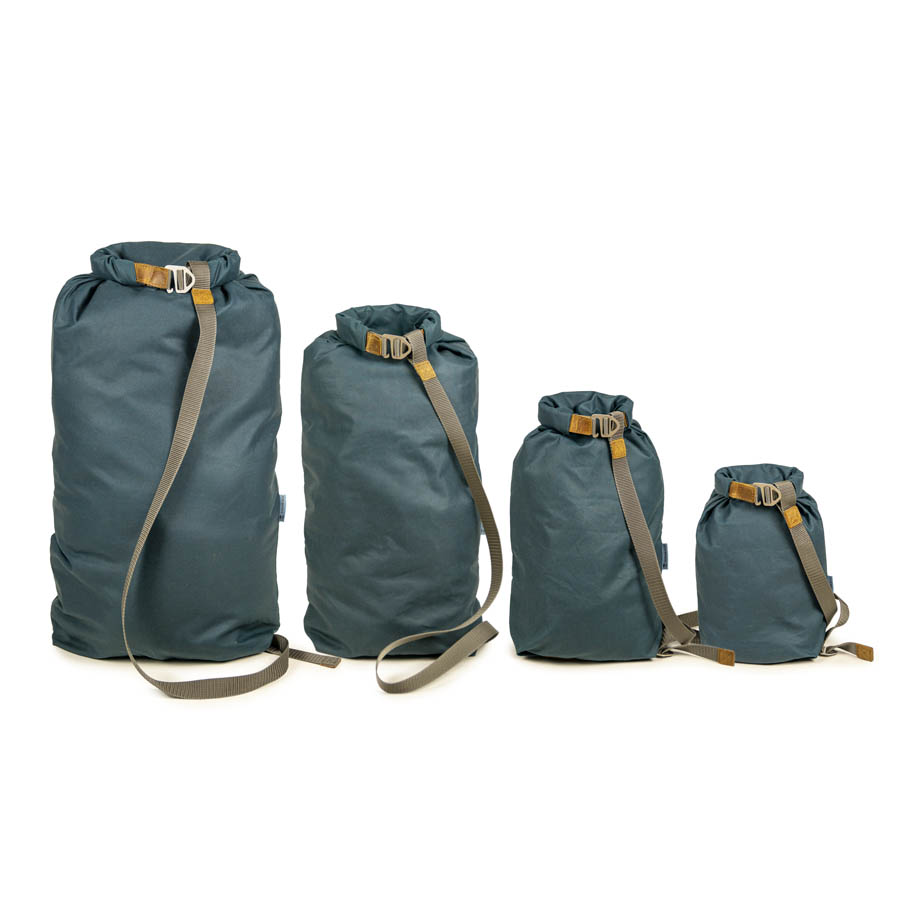 Waxcotton Seesack "Zampel", Petrolblau Waxcotton Seesack "Zampel", Petrolblau