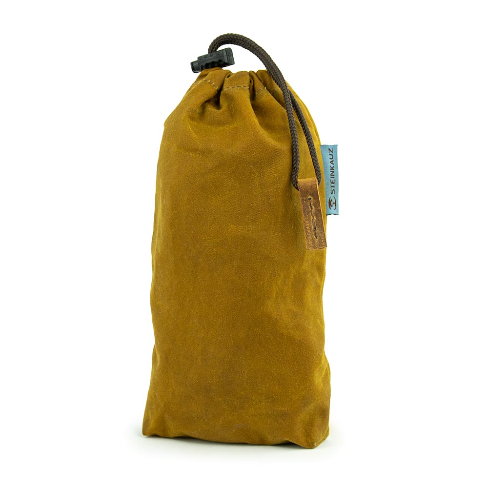 Modulus® Flaschenbeutel, Waxed Cotton, Safran Modulus® Flaschenbeutel, Waxed Cotton, Safran