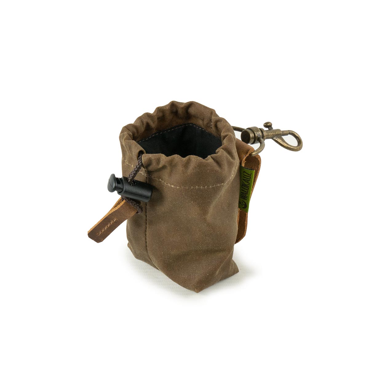 Mini-Leckerlibeutel "Lohntütchen", Waxed Cotton, Khaki Mini-Leckerlibeutel "Lohntütchen", Waxed Cotton, Khaki
