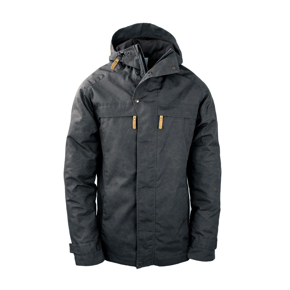 STEINKAUZ Outdoorjacke "Windfang", Anthrazit STEINKAUZ Outdoorjacke "Windfang", Anthrazit