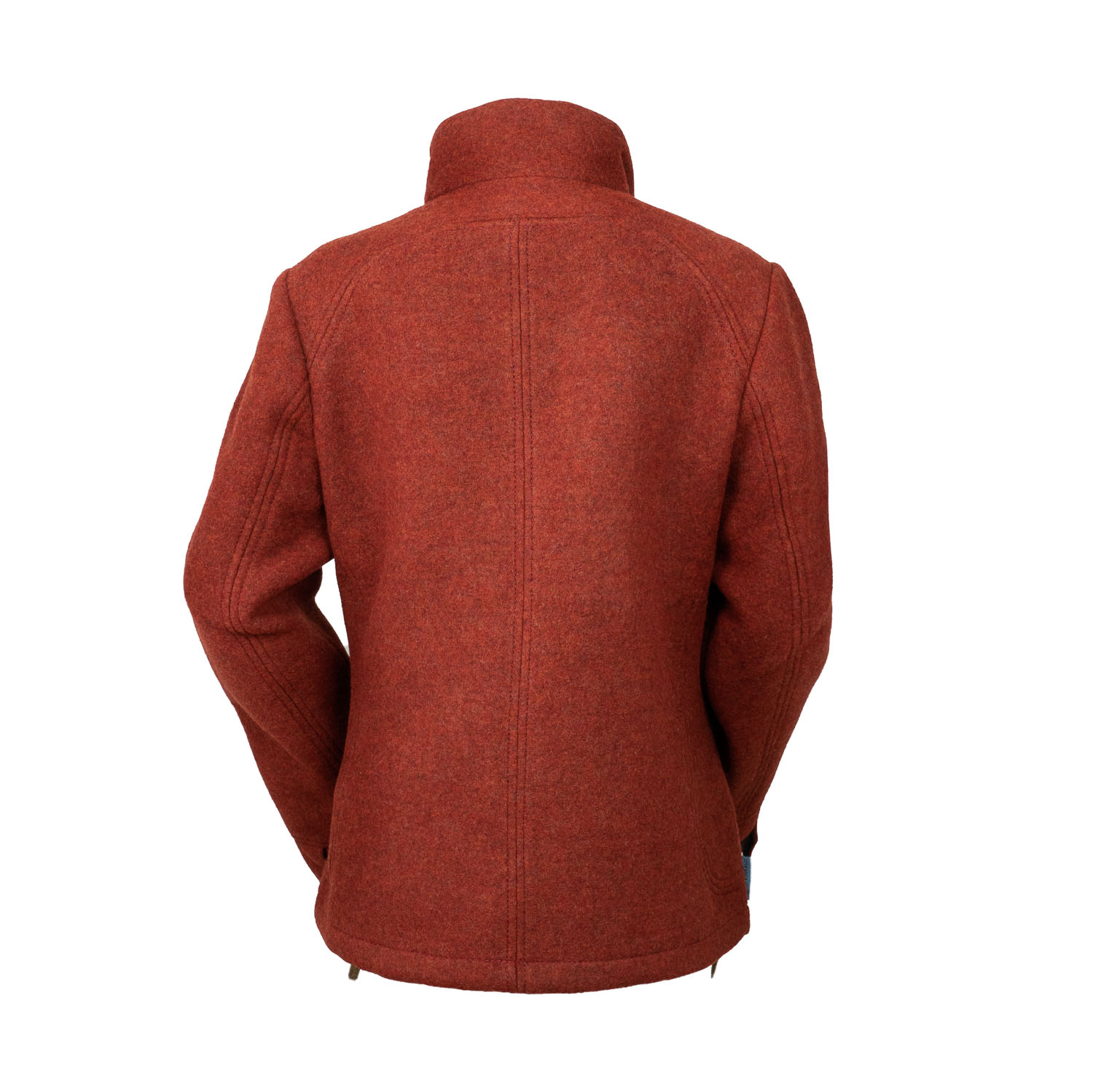 rote Damenjacke aus Loden rote Lodenjacke für Frauen