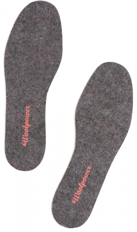WOOLPOWER Unisex Filz Einlegesohle filz-sohle