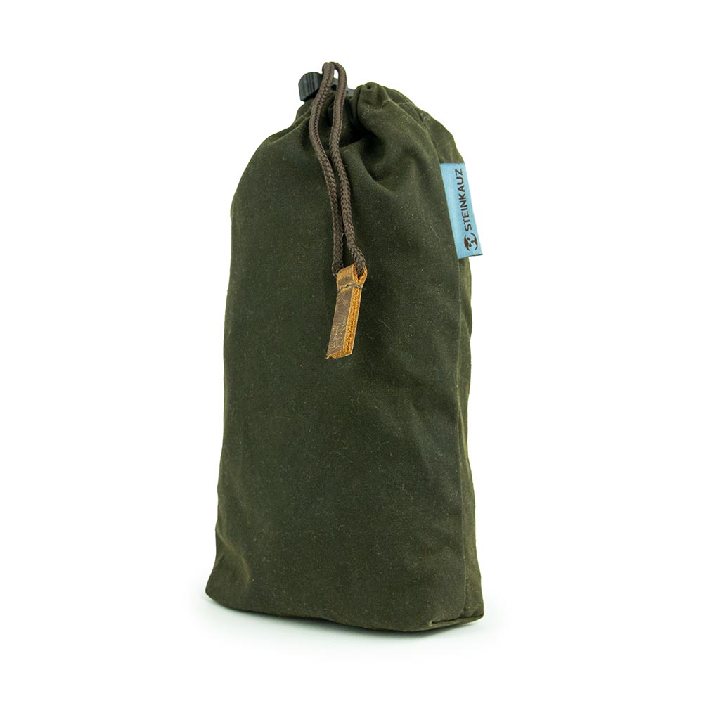 Modulus® Flaschenbeutel, Waxed Cotton, Oliv Modulus® Flaschenbeutel, Waxed Cotton, Oliv