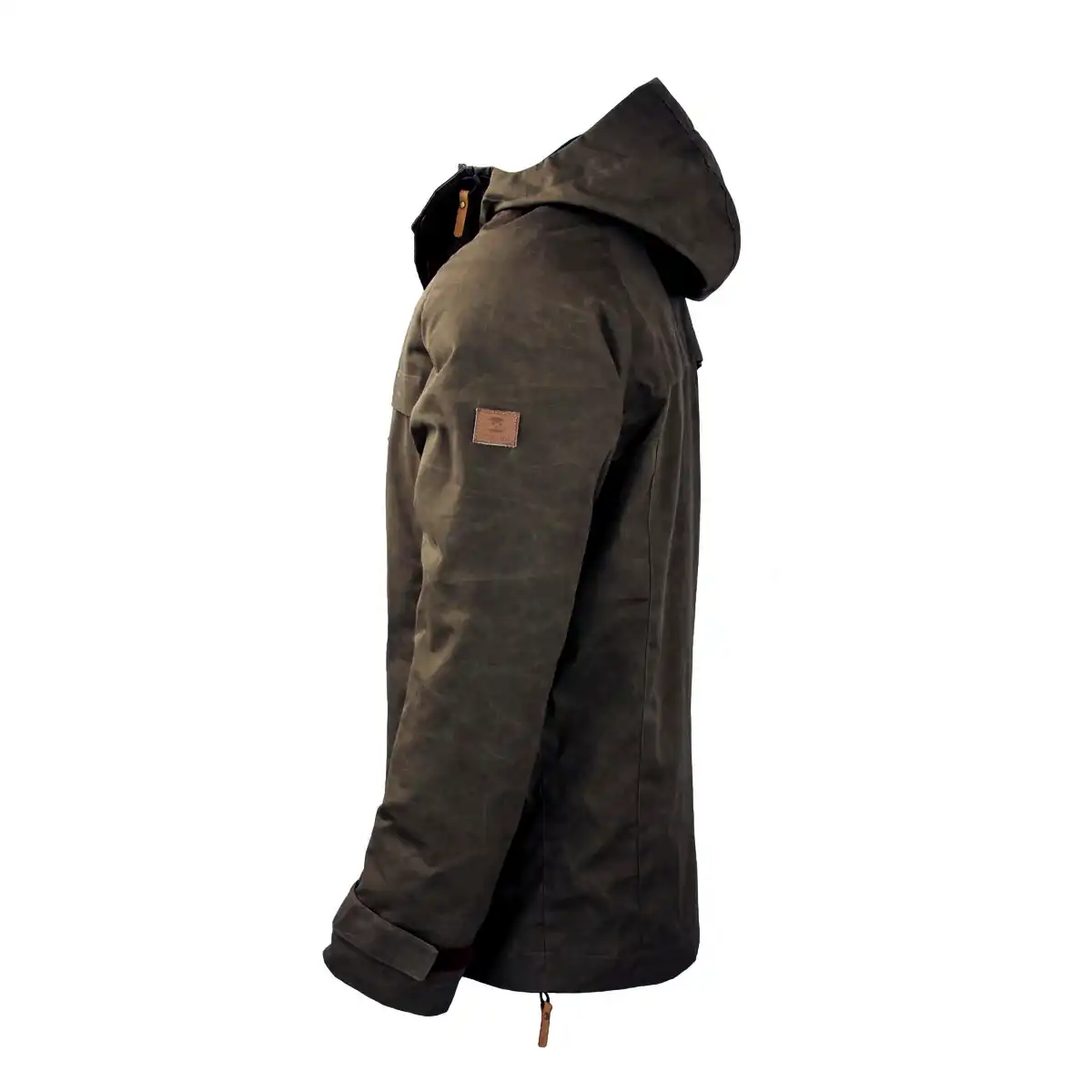 STEINKAUZ outdoor jacket "Windfang", dark olive