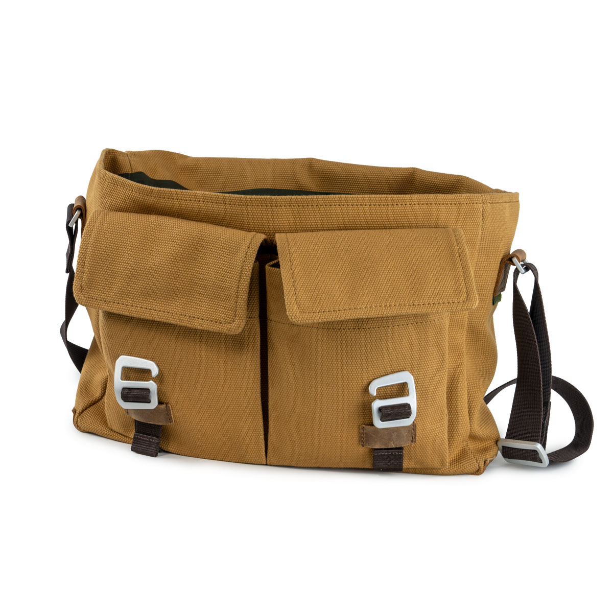 Explorer Bag aus Canvas und Leder - Desert Sand