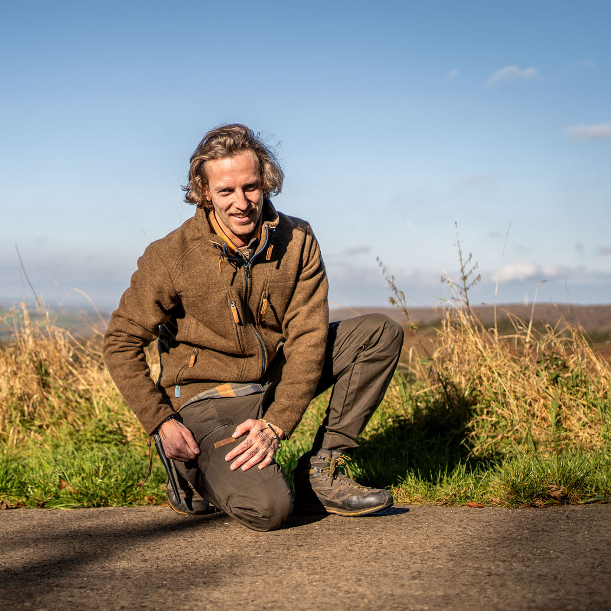 Kragenhuber Lodenfleecejacke