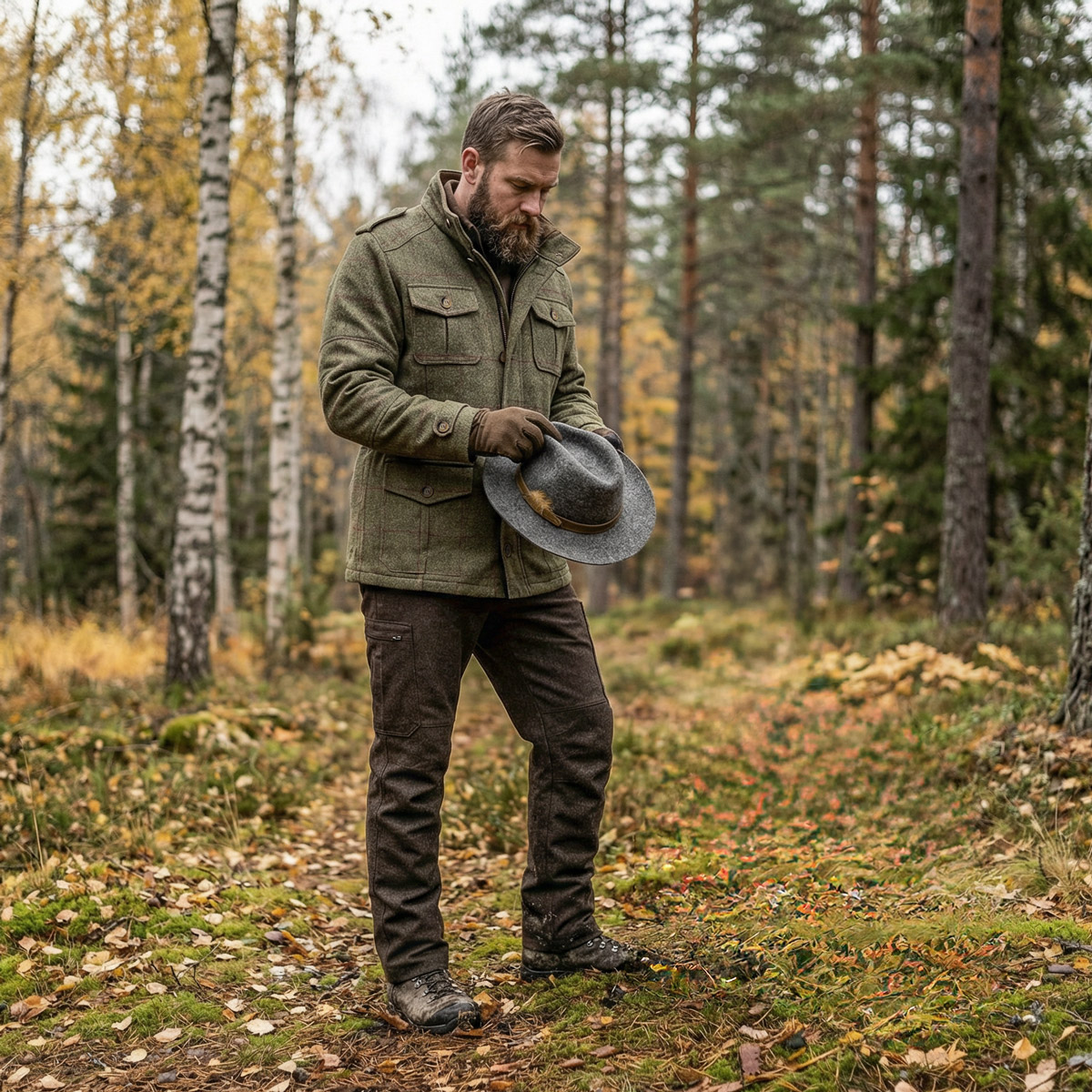 Hunting Jacket “Wilderich” in Tweed