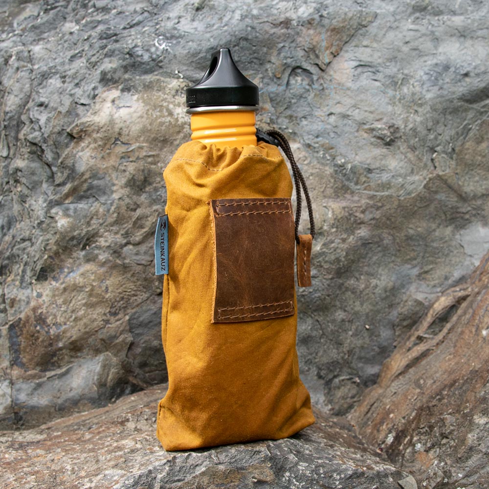 Tasche für Flasche safran Flaschentasche safran Bild